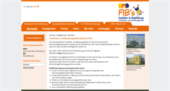 Desktop Screenshot of fibs-sn.de